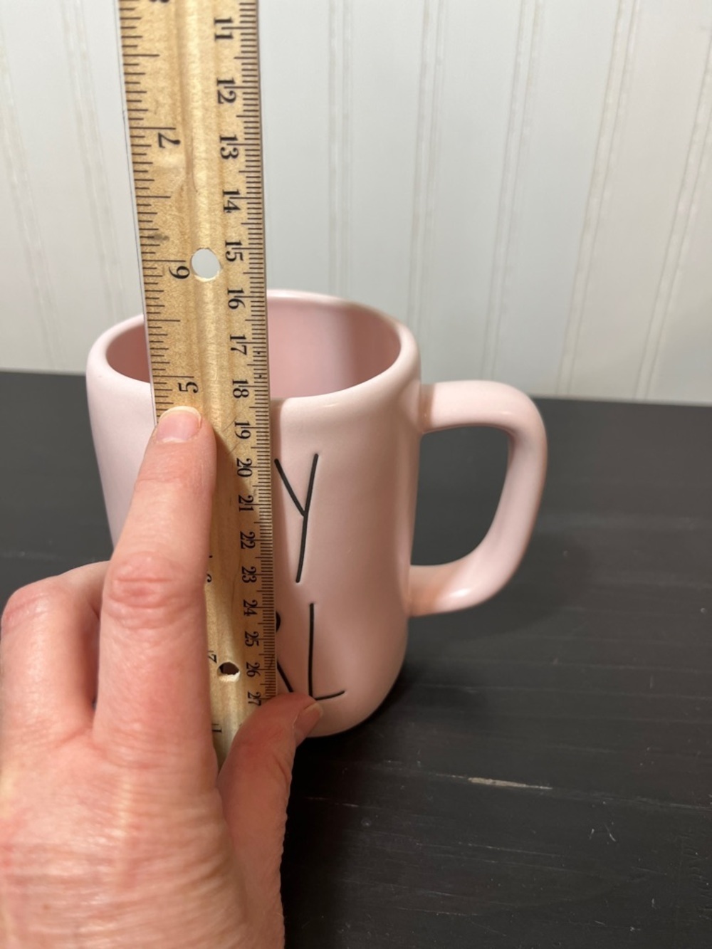 Hey Girl Pink Ceramic Mug by Rae Dunn - Picture 5 of 6